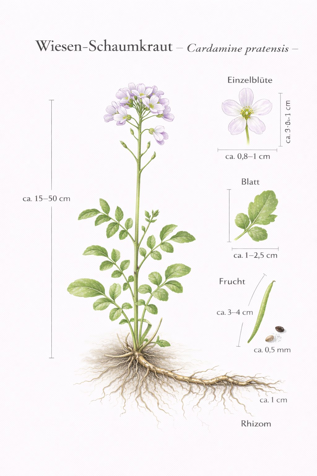 Tafel Wiesen-Schaumkraut