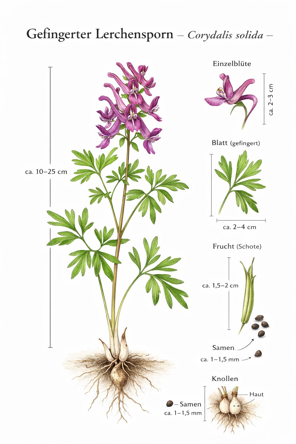 Tafel Gefingerter Lerchensporn