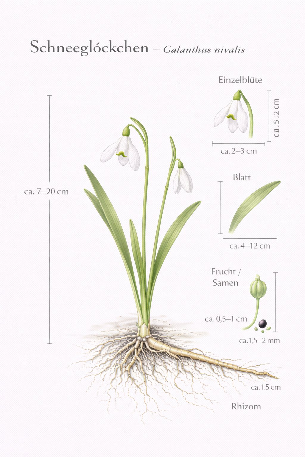 Tafel Schneeglöckchen