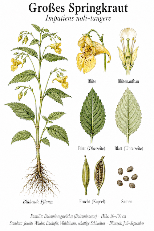 Tafel Großes Springkraut