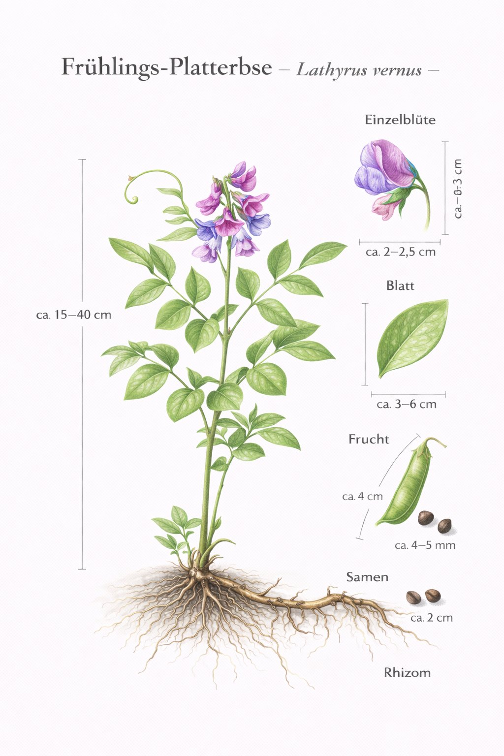 Tafel Frühlings-Platterbse