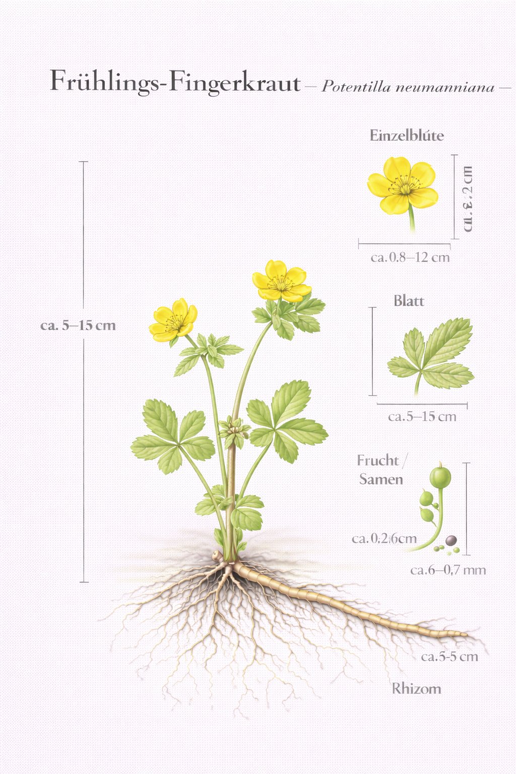 Tafel Frühlings-Fingerkraut