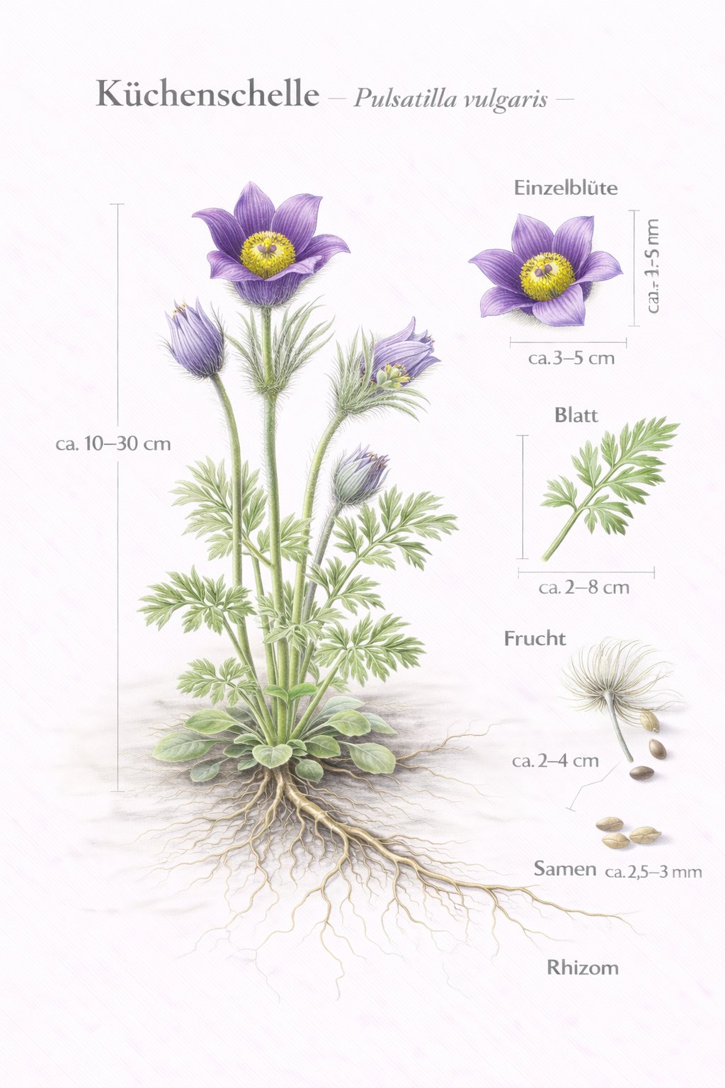 Tafel Küchenschelle