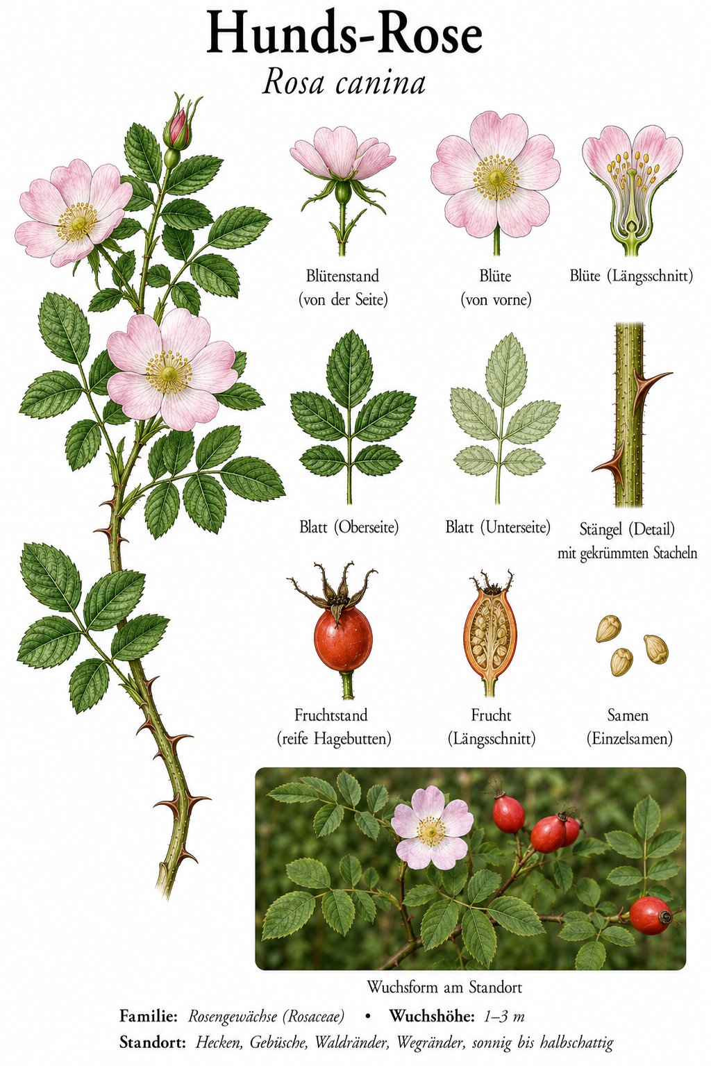 Tafel Hundsrose