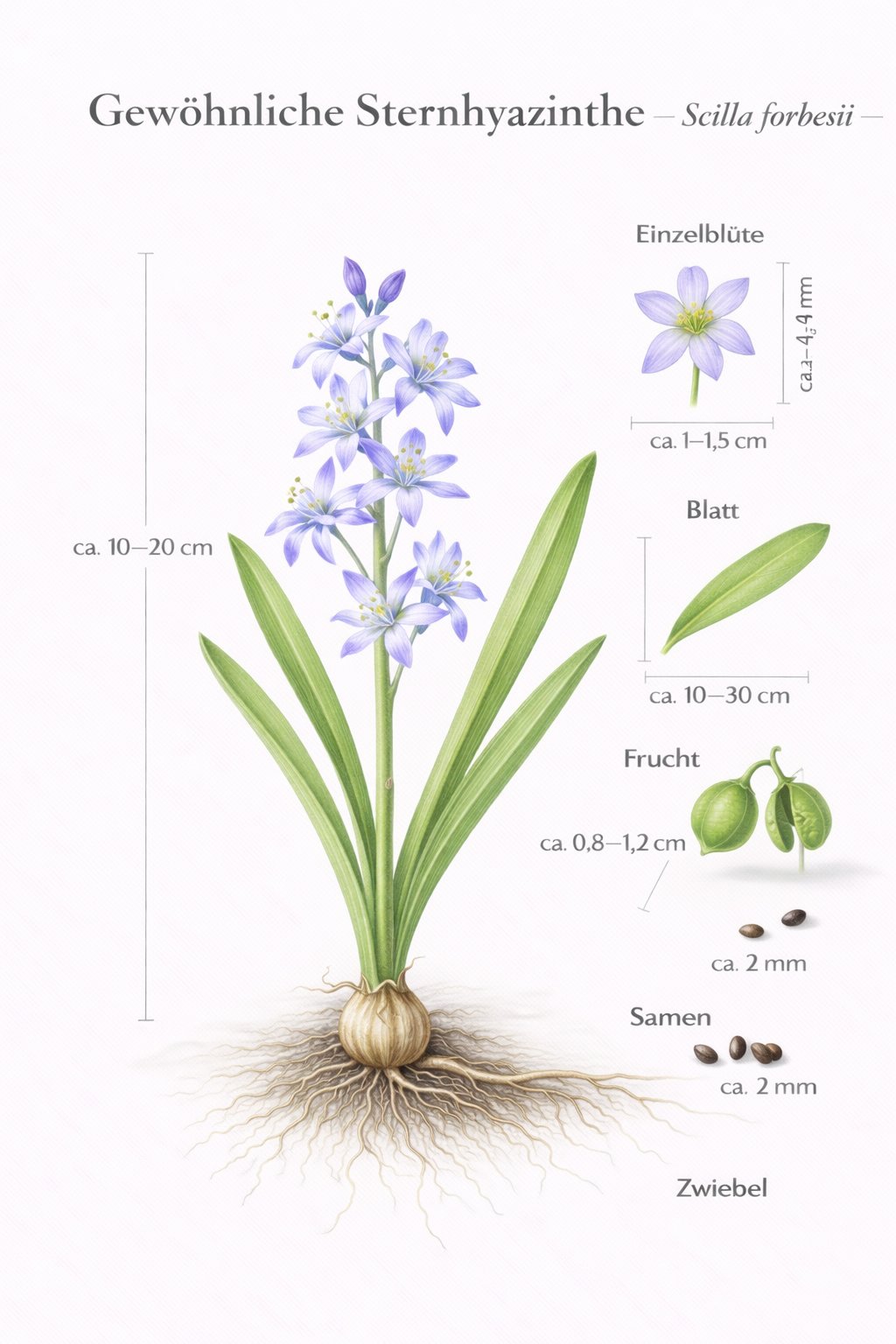 Tafel Gewöhnliche Sternhyazinthe
