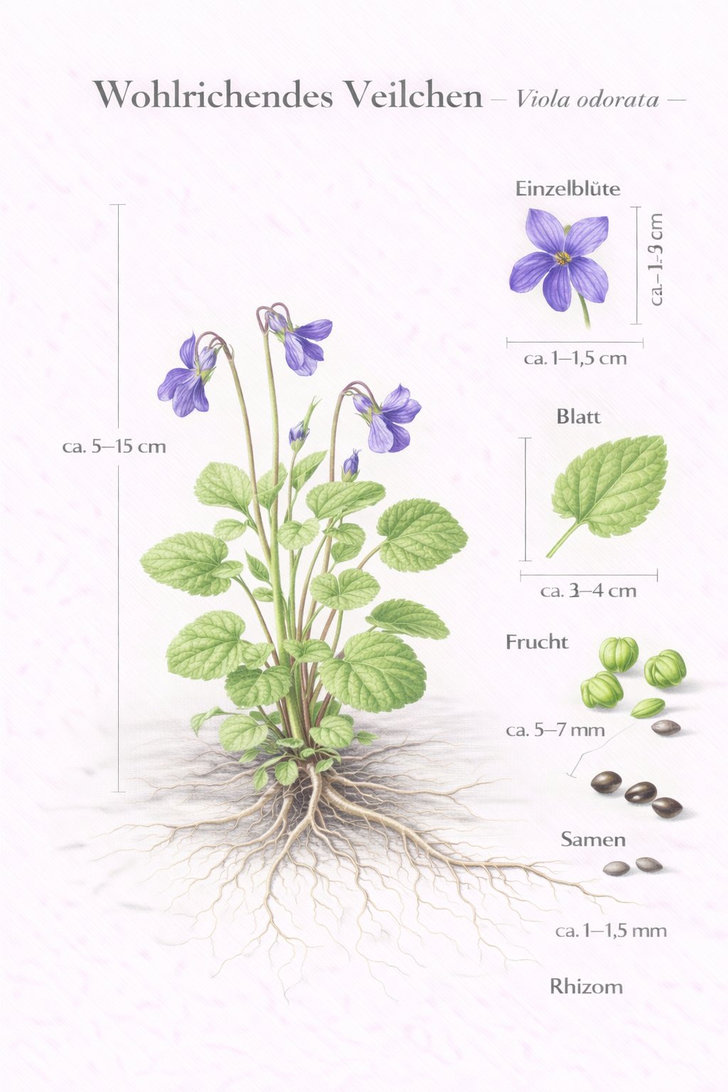 Tafel Wohlriechendes Veilchen